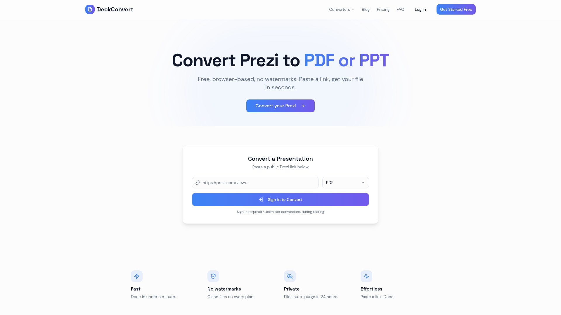 DeckConvert preview